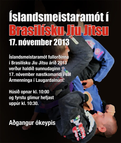 Íslandsmeistaramótið í BJJ 2013